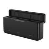 Telesin S0-BCG-02-TIS - Chargeur 3 batteries pour DJI Action 3, 4 et 5 Pro : trois emplacements de batteries et témoins LED