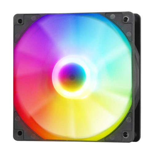 darkFlash C7 - Kit de 3 ventilateurs PC 120 mm LED (noir) : kit de trois ventilateurs darkFlash C7 noirs