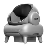 Neakasa M1 - Litière autonettoyante connectée à design ouvert : suivi des visites du chat dans l'application