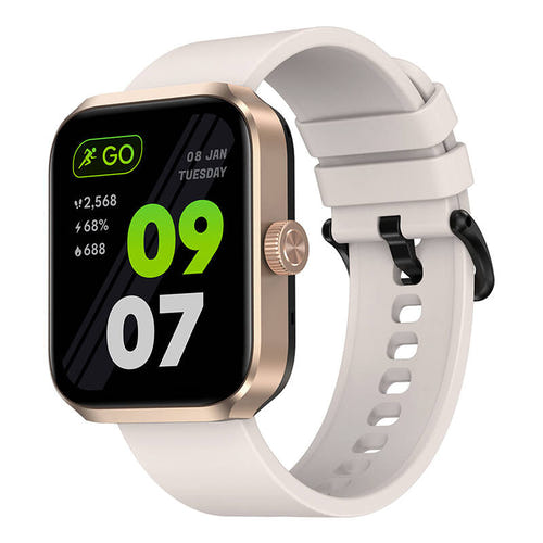 Zeblaze Beyond 3 Plus - Montre connectée GPS AMOLED 1,78 pouce (dorée) : écran AMOLED de 1,78 pouce lumineux