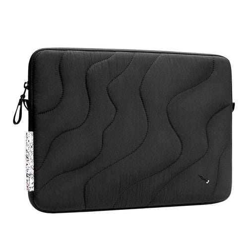 tomtoc Terra-A27 - Housse pour ordinateur portable 16 pouces (noire) : intérieur en velours et angles renforcés