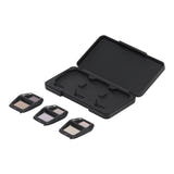 DJI - Jeu de filtres ND (ND8, ND32, ND128) pour Air 3S : filtres ND8, ND32 et ND128 alignés