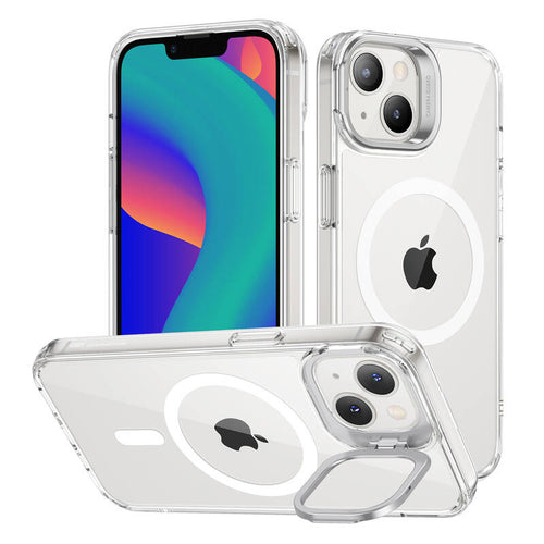 ESR Classic Kickstand - Coque HaloLock avec béquille pour iPhone 14 Plus (transparente) : coque ESR Classic Kickstand transparente pour iPhone 14 Plus