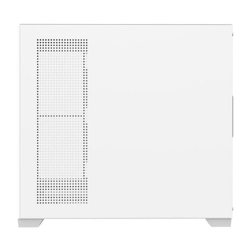 darkFlash C218M - Boîtier PC mini tour avec 6 ventilateurs ARGB (blanc) : six ventilateurs ARGB CL6 installés