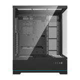 darkFlash DY451L - Boîtier PC grande tour sans ventilateur (noir) : filtre anti-poussière détachable du DY451L