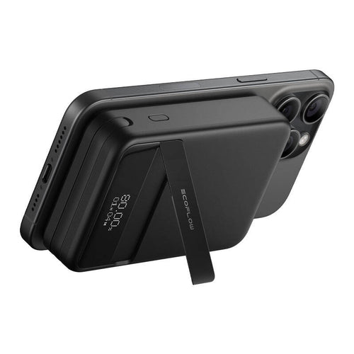EcoFlow RAPID - Batterie externe magnétique 10000 mAh, 65 W (noire) : batterie externe magnétique EcoFlow RAPID noire