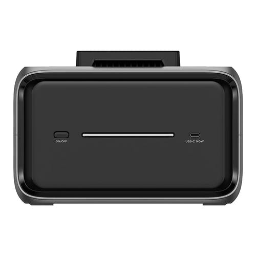 EcoFlow EB600 - Batterie additionnelle 572 Wh pour RIVER 3 Plus : batterie EB600 assemblée sous la station RIVER 3 Plus