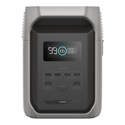 EcoFlow DELTA 3 1500 - Station électrique portable 1536 Wh, 1800 W : station électrique portable EcoFlow DELTA 3 1500