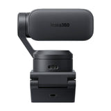 Insta360 Link 2 - Webcam 4K à nacelle 2 axes et suivi IA : webcam Link 2 installée sur un écran
