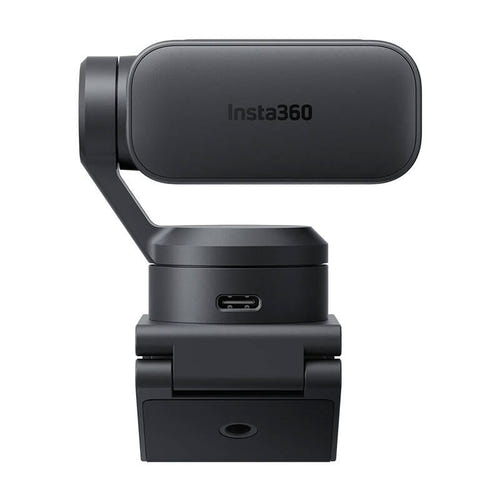 Insta360 Link 2 - Webcam 4K à nacelle 2 axes et suivi IA : webcam Link 2 installée sur un écran