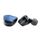 TRUTHEAR Nova - Écouteurs filaires intra-auriculaires 1 dynamique et 4 armatures (bleu) : câble détachable en cuivre monocristallin