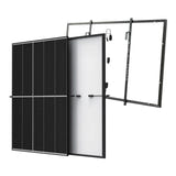 EcoFlow - Kit solaire de balcon avec panneau Trina 400 W et support de balustrade : panneau solaire Trina 400 W installé sur un balcon