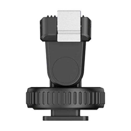 PULUZ PU727B - Support à fixation rapide pour DJI Osmo Action 5 Pro, 4 et 3 (noir) : caméra DJI Osmo Action montée sur le support