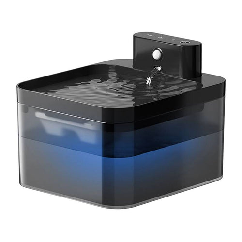 Rojeco RYSJFX-2k - Fontaine à eau sans fil 2,2 L pour chat et chien : fontaine à eau sans fil Rojeco de 2,2 litres