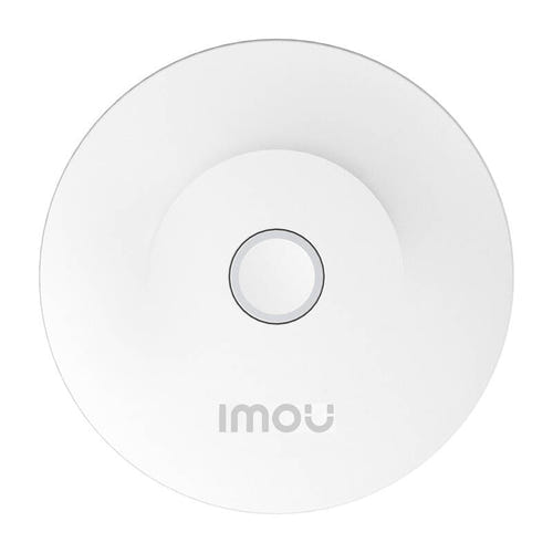 IMOU KIT-TRV1-EU-2 - Kit tête thermostatique Zigbee avec passerelle et 6 adaptateurs : tête thermostatique installée sur un radiateur