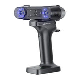 Creality RaptorX - Scanner 3D sans fil à lumière structurée NIR et lasers bleus : numérisation d'un objet au laser bleu