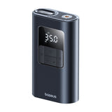 Baseus PrimeTrip VA1 - Compresseur portable 2 en 1 avec lampe torche (noir) : lampe LED amovible en fonctionnement