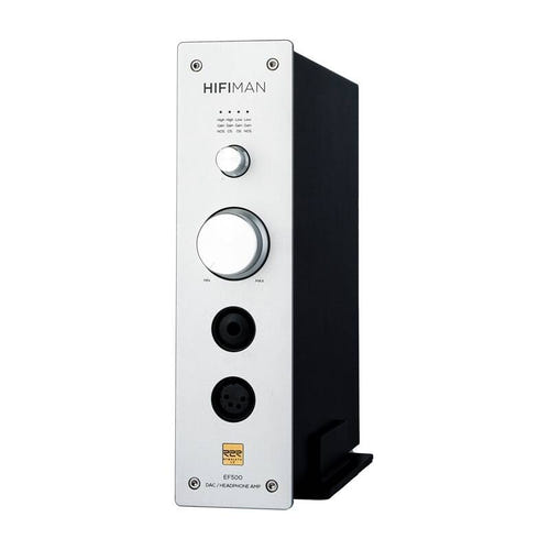 HiFiMAN EF500 - Amplificateur casque et DAC R2R Hymalaya LE : façade avec volume et indicateurs de mode