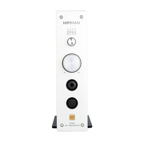 HiFiMAN EF500 - Amplificateur casque et DAC R2R Hymalaya LE : connectique arrière XLR, RCA, USB et LAN