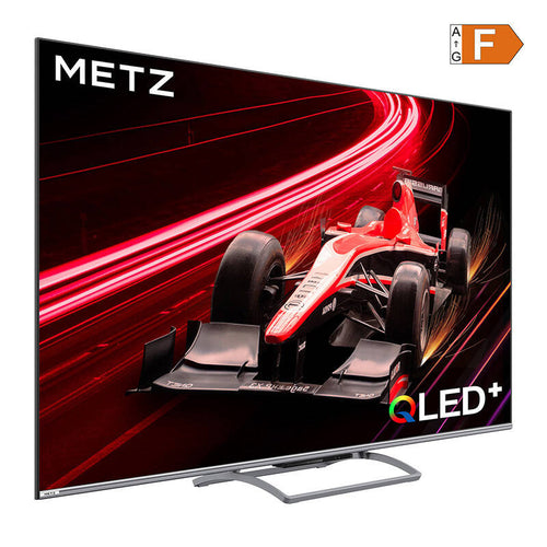 METZ 75MQE8000Z - Téléviseur QLED 4K 75 pouces 144 Hz Google TV : téléviseur METZ 75MQE8000Z QLED 4K de face