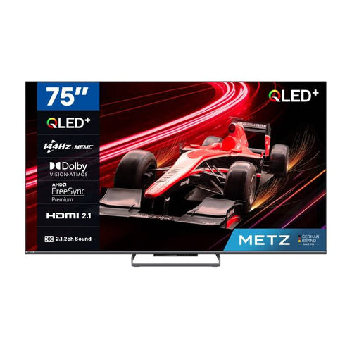 METZ 75MQE8000Z - Téléviseur QLED 4K 75 pouces 144 Hz Google TV : interface Google TV et module Daily Family