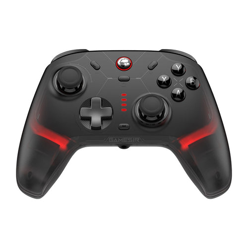 GameSir Cyclone 2 - Manette sans fil Mag-Res TMR (noire) : manette sans fil GameSir Cyclone 2 noire de face