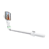 Insta360 Flow 2 Pro - Stabilisateur pour smartphone (blanc) : stabilisateur blanc replié