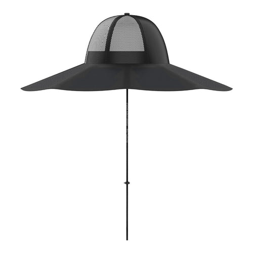 EcoFlow Power Hat - Chapeau solaire 12 W (taille L-XL) : ports USB-A et USB-C du chapeau