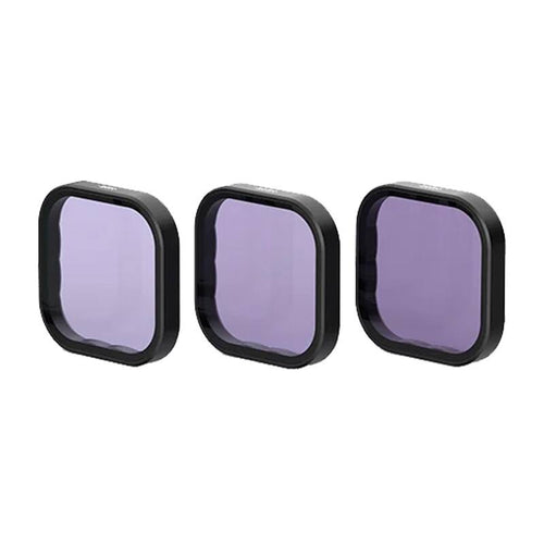 Telesin - Kit de 3 filtres ND8, ND16 et ND32 pour GoPro Hero 13 Black : kit de filtres ND8, ND16 et ND32 Telesin pour GoPro Hero 13 Black