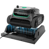 Wybot S2 Pro - Robot de piscine sans fil à station de charge sous l'eau : station de charge immergée du Wybot S2 Pro
