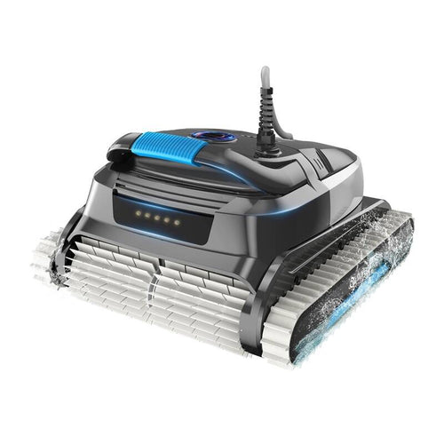 Wybot L1 - Robot de piscine filaire 200 W, câble de 18 m : robot de piscine filaire Wybot L1 vu d'ensemble