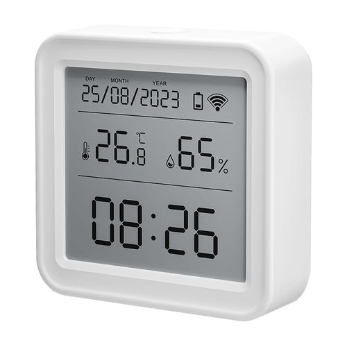 Gosund ST17 - Capteur Zigbee de température et d'humidité à écran LCD : affichage de la température et de l'humidité