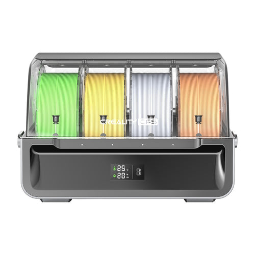 Creality CFS - Système multi-filament 4 bobines pour impression couleur : système multi-filament Creality CFS vu d'ensemble