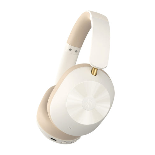 OneOdio A5 ANC - Casque sans fil à réduction de bruit LDAC (blanc) : coussinets et coques pivotantes du OneOdio A5 ANC