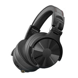 OneOdio Studio Max 1 - Casque sans fil 50 mm, 4 modes de connexion (noir) : casque sans fil OneOdio Studio Max 1 noir vu de face