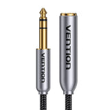 Vention BCXHF - Rallonge audio jack 6,35 mm mâle vers femelle, 1 m : rallonge audio Vention BCXHF jack 6,35 mm