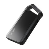 Lexar SL600 - SSD portable 1 To USB 3.2 Gen2x2, 2000 Mo/s : SSD SL600 accroché par son mousqueton
