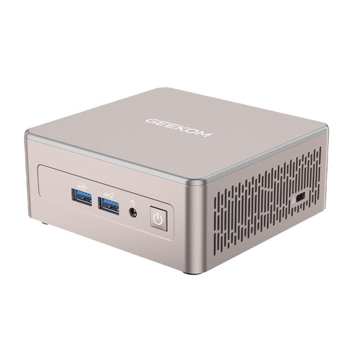 GEEKOM A5 - Mini PC Ryzen 7 5825U, 16 Go, 512 Go, Windows 11 Pro : mini PC GEEKOM A5 vu d'ensemble
