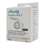 Shelly Plug S MTR Gen3 - Prise connectée d'extérieur IP44 12 A, Matter : mesure de consommation dans l'application Shelly