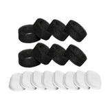 Rojeco - Lot de 8 filtres pour fontaine à eau en inox : lot de 8 filtres Rojeco pour fontaine à eau