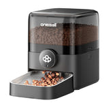 Oneisall F1-M - Distributeur de croquettes connecté 3 L, jusqu'à 100 jours : distributeur de croquettes connecté Oneisall F1-M noir