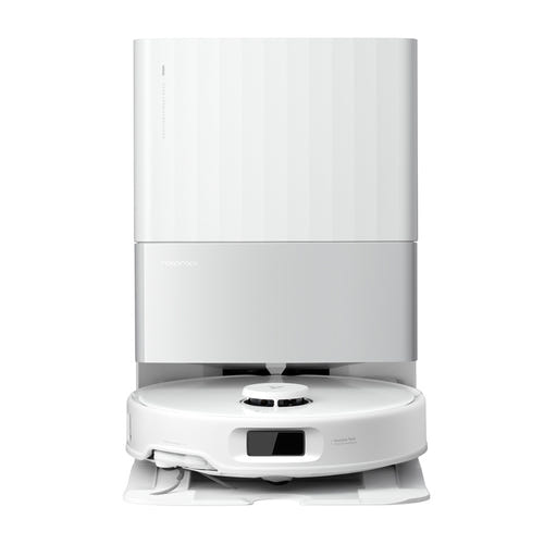 Roborock Qrevo Edge 5V1 - Robot aspirateur laveur 18 500 Pa (blanc) : brosse DuoDivide et bras FlexiArm