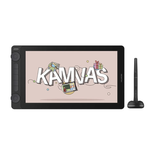 Huion Kamvas 13 Gen 3 - Écran graphique 13,3 pouces Full HD, 16384 niveaux : écran graphique Huion Kamvas 13 Gen 3 et son stylet