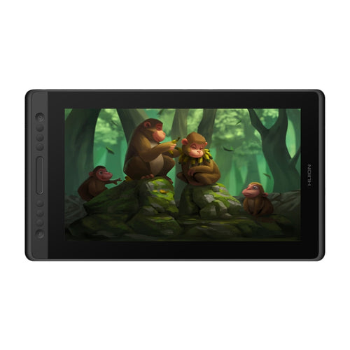 Huion Kamvas Pro 16 - Écran graphique 15,6 pouces Full HD, 8192 niveaux : écran graphique Huion Kamvas Pro 16 et son stylet PW507