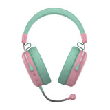 Cooler Master CH351 - Casque gaming sans fil 3 modes (vert et rose) : microphone unidirectionnel détachable sur tige flexible