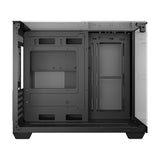 darkFlash TH285M - Boîtier PC moyenne tour trois faces vitrées (noir) : emplacements de ventilation et de watercooling