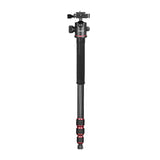 Neewer N55C - Trépied carbone 168 cm convertible en monopode : trépied en fibre de carbone Neewer N55C