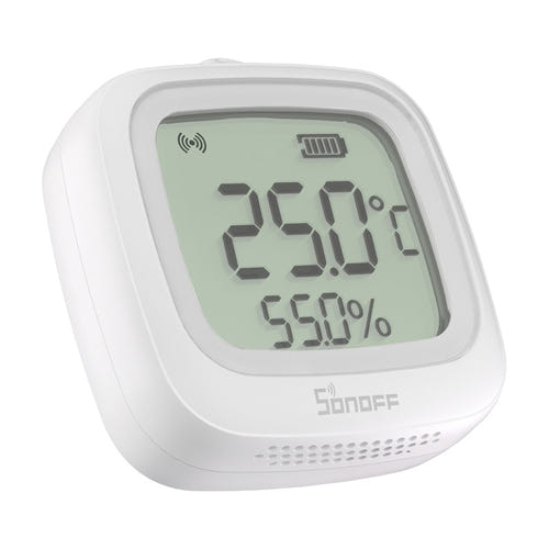 Sonoff SNZB-02WD - Capteur de température et d'humidité Zigbee à écran LCD : écran LCD de 2,2 pouces température et humidité