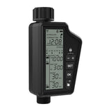 Avatto SWT60-EU - Programmateur d'arrosage Wi-Fi avec écran LCD : écran LCD et boutons de réglage du programmateur