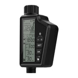 Avatto SWT60-EU - Programmateur d'arrosage Wi-Fi avec écran LCD : programmateur vissé sur un robinet de jardin